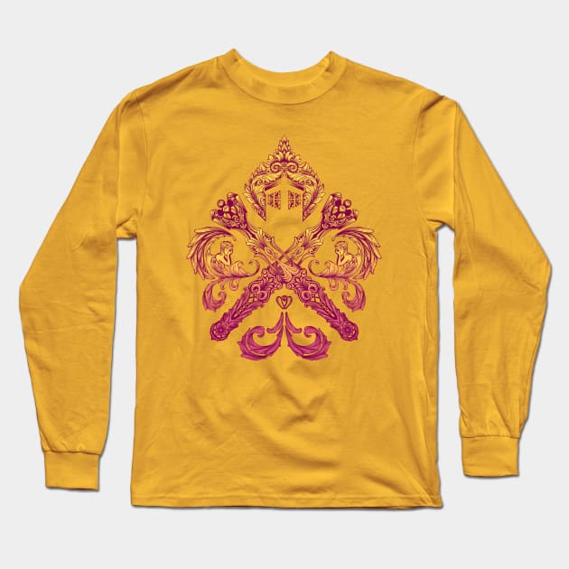 Time Victoriana Long Sleeve T-Shirt by vincentcarrozza